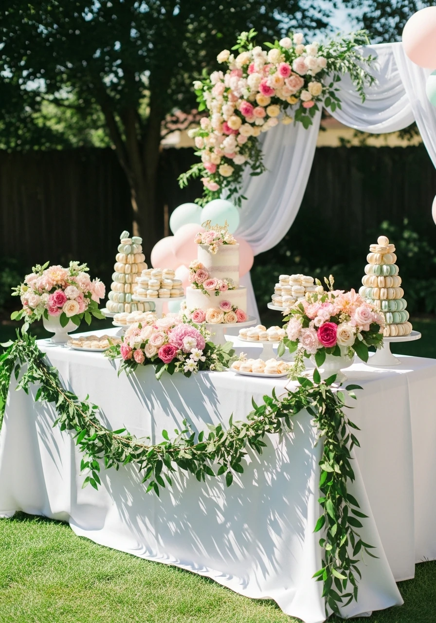 Elegant Garden Party - 50 Perfect summer baby shower themes
