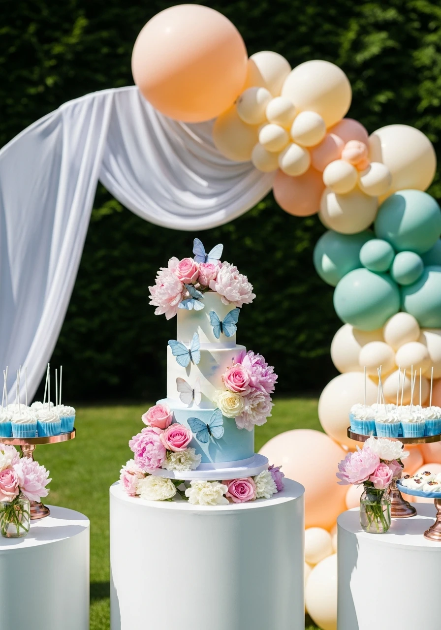 Butterfly Garden Theme - 50 Perfect summer baby shower themes