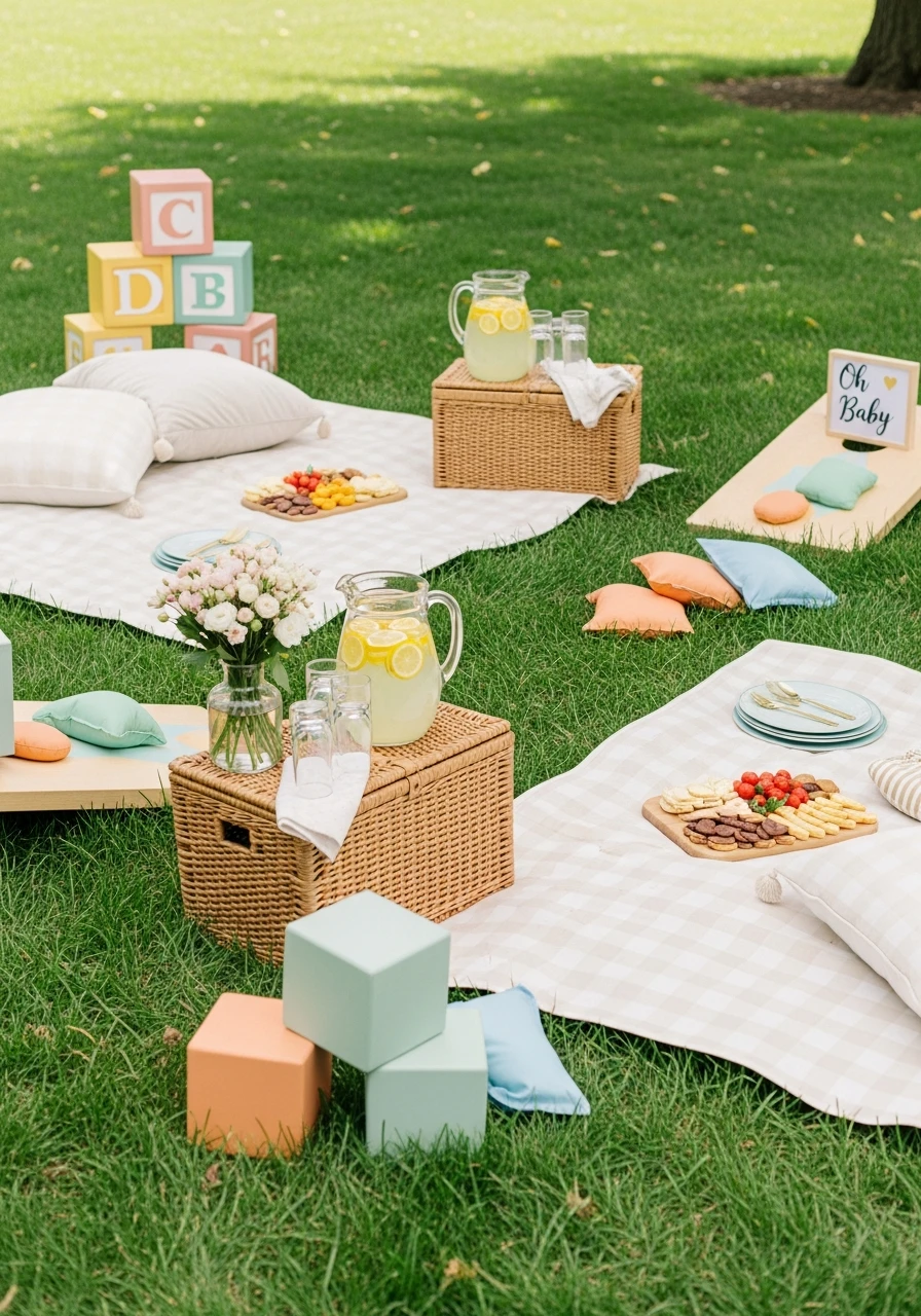 Picnic in the Park - 50 Perfect summer baby shower themes
