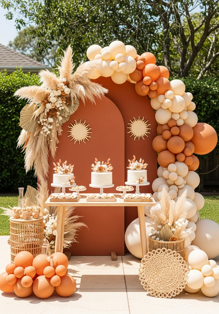 Boho Sun Theme - 50 Perfect summer baby shower themes