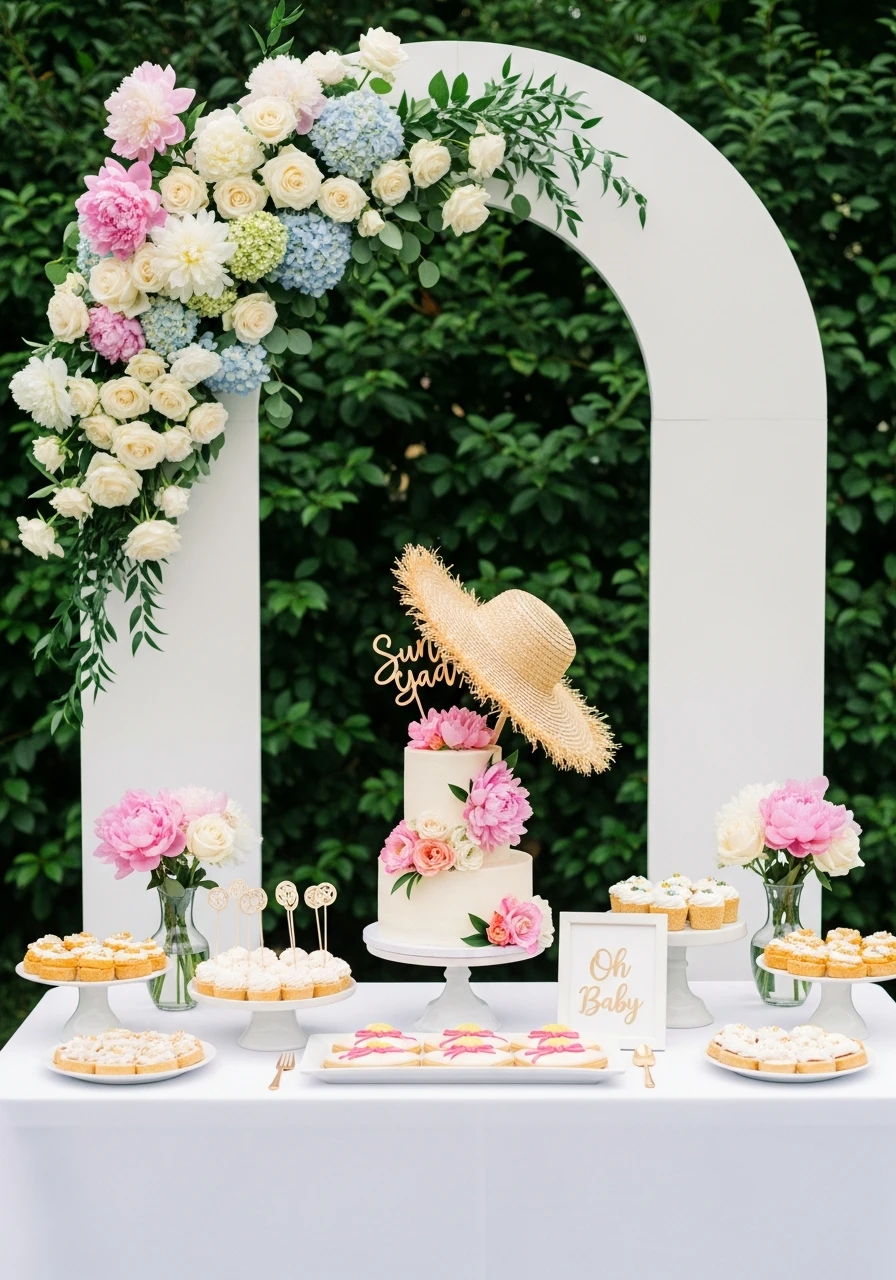 Sun Hat Garden Party - 50 Perfect summer baby shower themes
