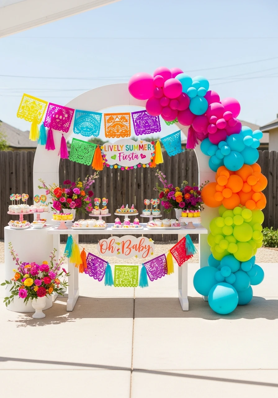 Lively Summer Fiesta - 50 Perfect summer baby shower themes