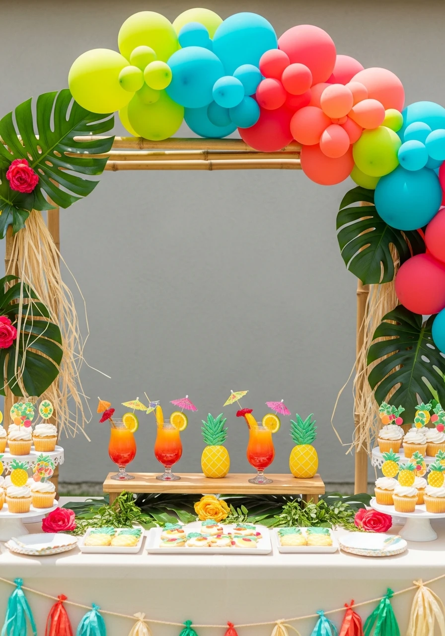 Classic Tiki Theme - 50 Perfect summer baby shower themes