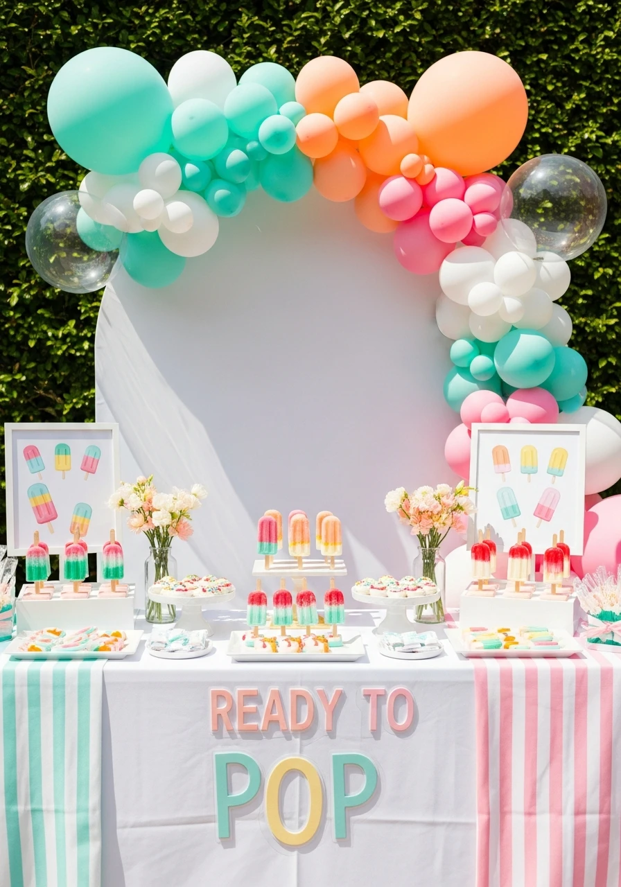 Ready to Pop Party - 50 Perfect summer baby shower themes