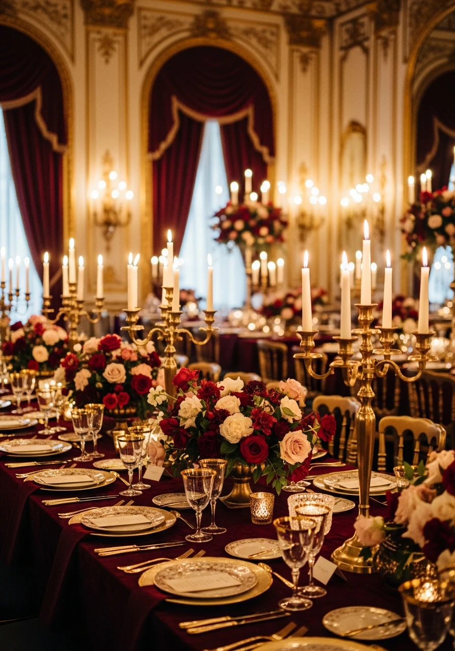 Baroque Royalty Shower Theme - 50 Gorgeous Vintage Bridal Shower Ideas for a Timeless Celebration