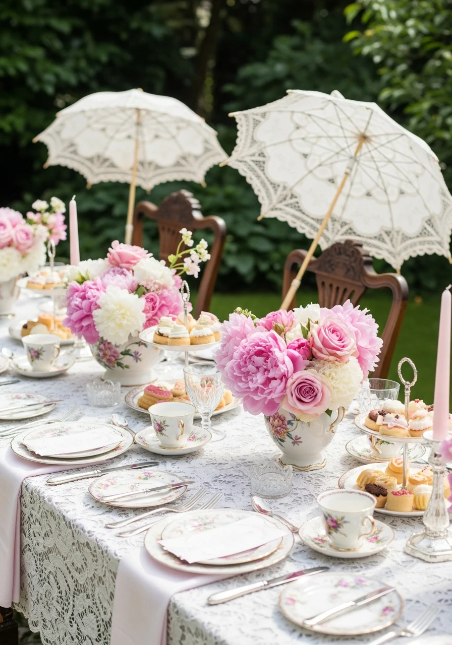 Victorian Garden Party - 50 Gorgeous Vintage Bridal Shower Ideas for a Timeless Celebration