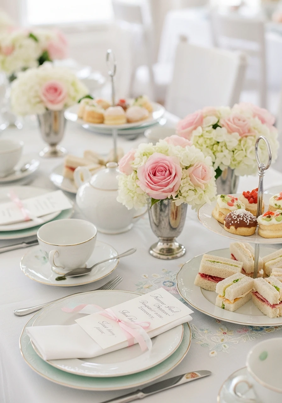 Jane Austen Regency Elegance - 50 Gorgeous Vintage Bridal Shower Ideas for a Timeless Celebration