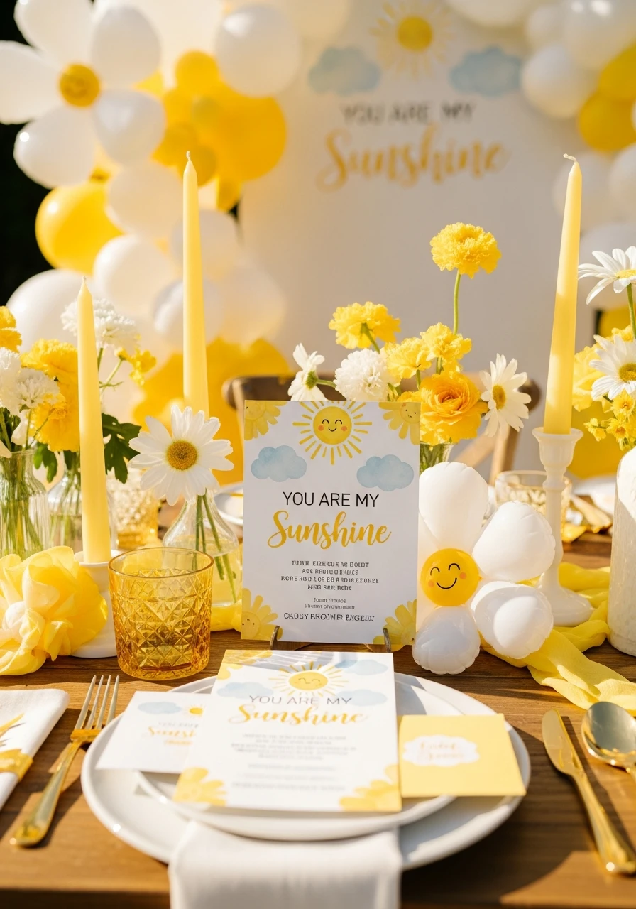 Send Out Sunny Invites - You Are My Sunshine Baby Shower Ideas: 50 Bright Ways to Celebrate