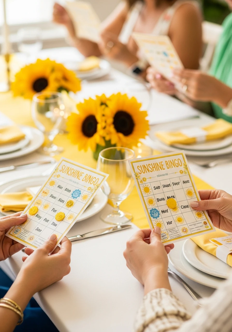 Play Sunshine Bingo - You Are My Sunshine Baby Shower Ideas: 50 Bright Ways to Celebrate
