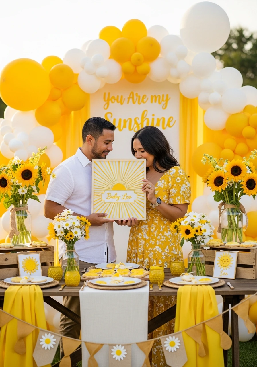 Personalized Keepsake Gift - You Are My Sunshine Baby Shower Ideas: 50 Bright Ways to Celebrate