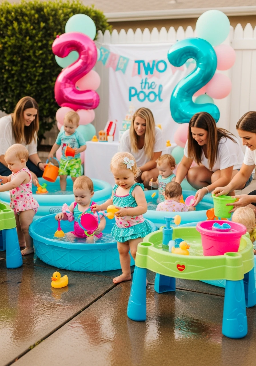 Supervised Splash Party - 50 Adorable 2nd Birthday Party for Girl Ideas: Practical Planner Guide