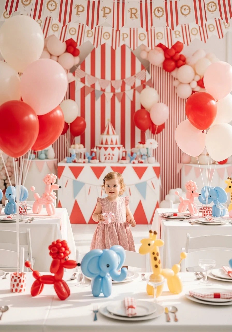 Gentle Circus Theme - 50 Adorable 2nd Birthday Party for Girl Ideas: Practical Planner Guide
