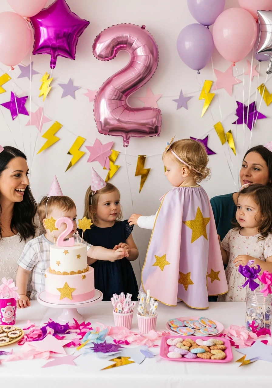 Powerfully Cute Hero - 50 Adorable 2nd Birthday Party for Girl Ideas: Practical Planner Guide