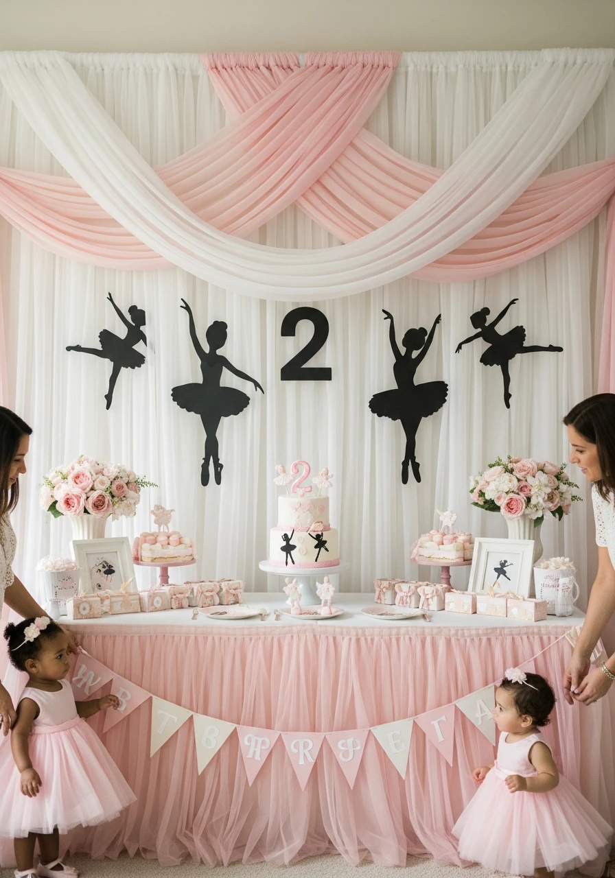 Tutu Cute Ballerina Party - 50 Adorable 2nd Birthday Party for Girl Ideas: Practical Planner Guide