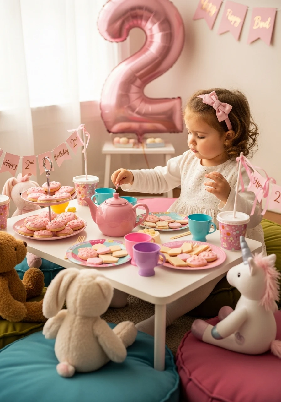 Tiny Tea Party Fun - 50 Adorable 2nd Birthday Party for Girl Ideas: Practical Planner Guide