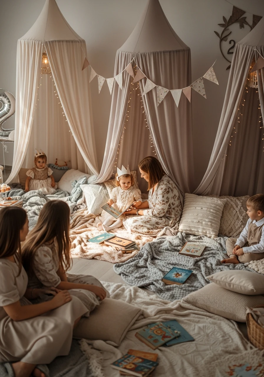 Quiet Reading Corner - 50 Adorable 2nd Birthday Party for Girl Ideas: Practical Planner Guide