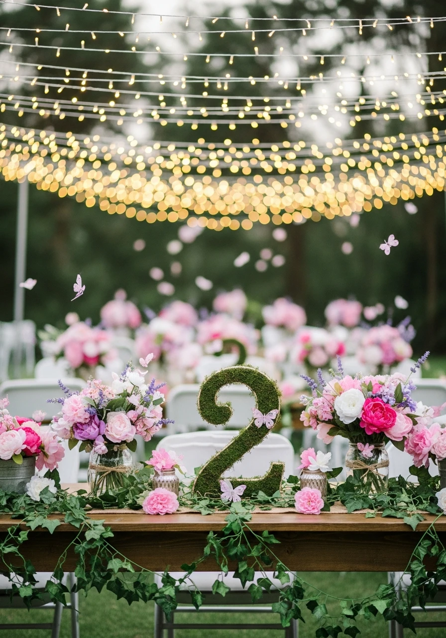 Whimsical Fairy Garden - 50 Adorable 2nd Birthday Party for Girl Ideas: Practical Planner Guide