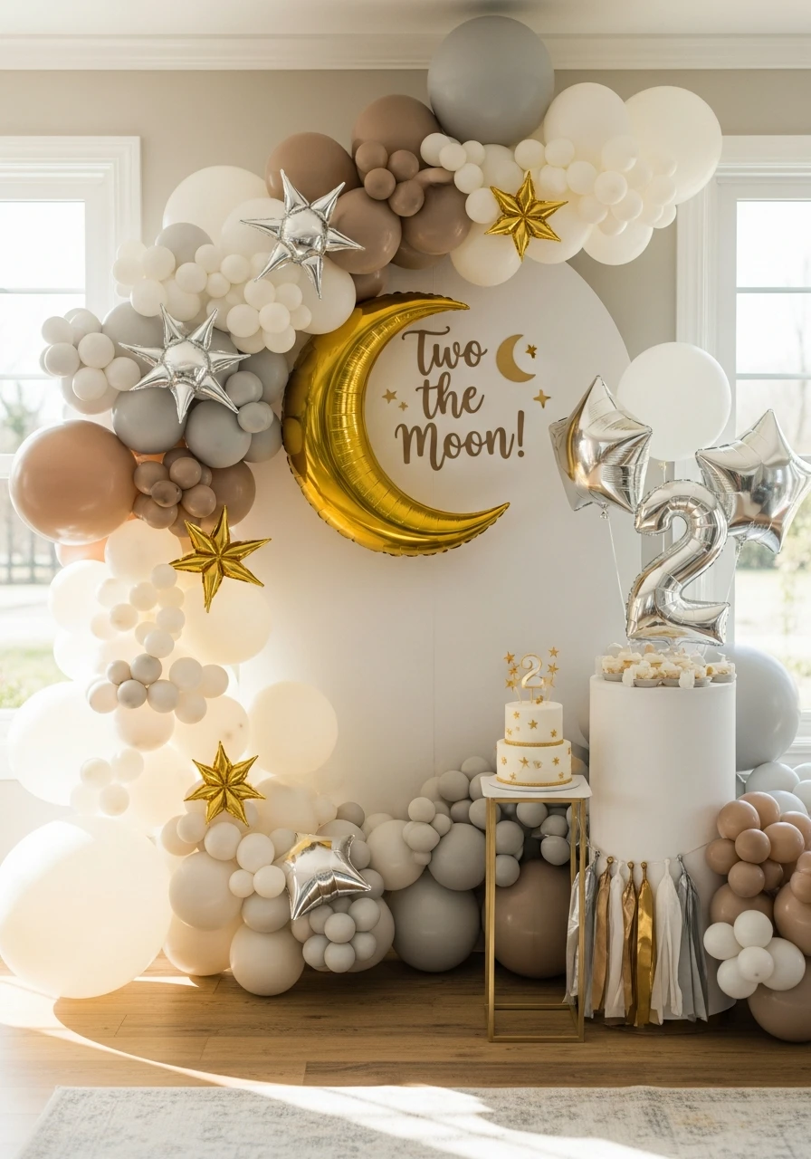 Sweet Space Birthday - 50 Adorable 2nd Birthday Party for Girl Ideas: Practical Planner Guide