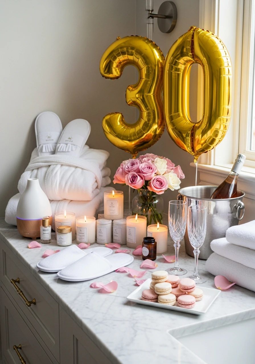 Treat Yourself to a Spa Day - 30th Birthday Ideas for Women: The Ultimate Party Plan