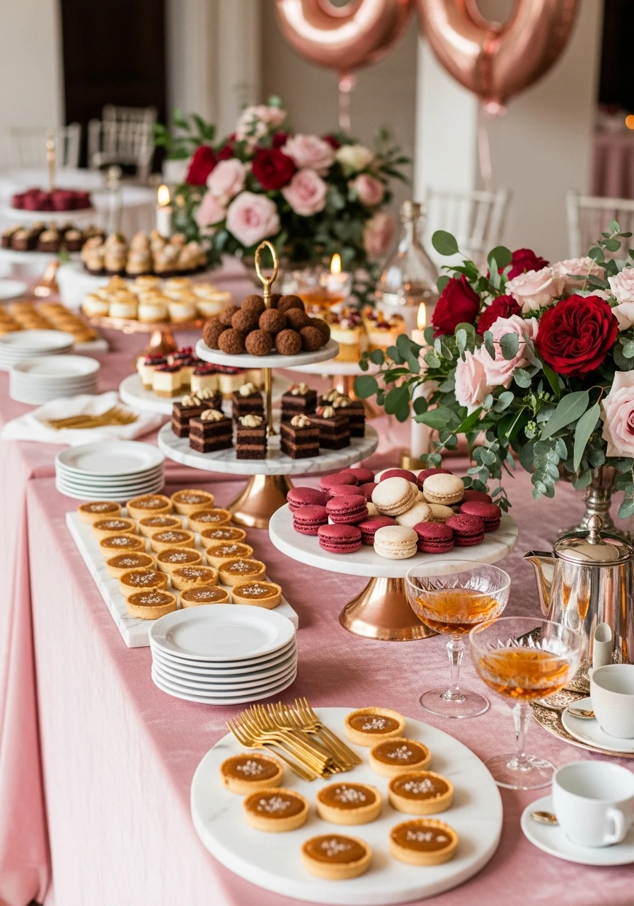 Chocolate and Dessert Tasting - 30th Birthday Ideas for Women: The Ultimate Party Plan