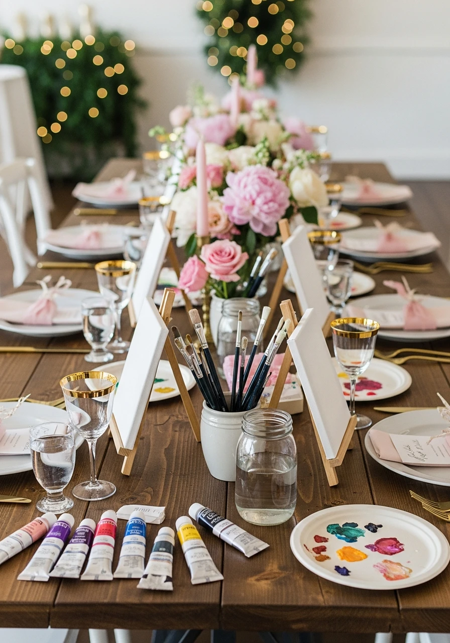 Creative Art Workshop - 30th Birthday Ideas for Women: The Ultimate Party Plan