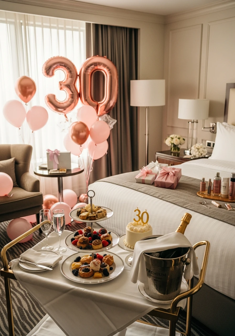Luxury Hotel Staycation - 30th Birthday Ideas for Women: The Ultimate Party Plan