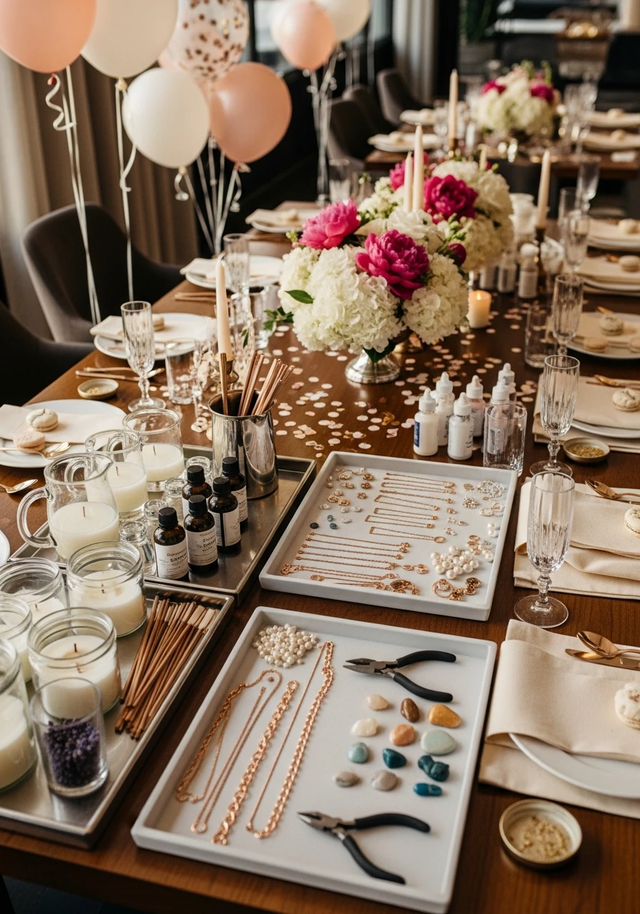 DIY Craft Party Night - 30th Birthday Ideas for Women: The Ultimate Party Plan