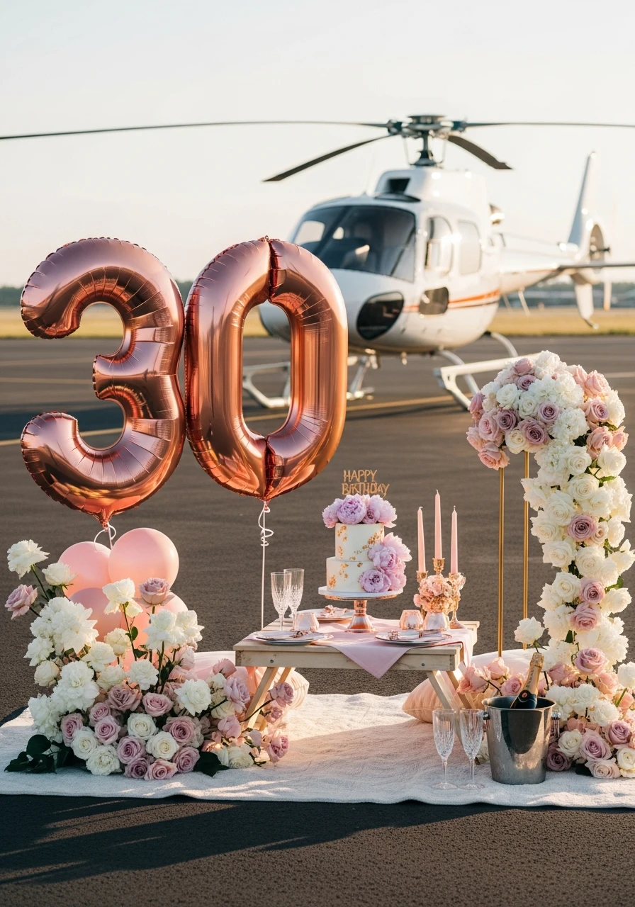 Scenic Flight Experience - 30th Birthday Ideas for Women: The Ultimate Party Plan