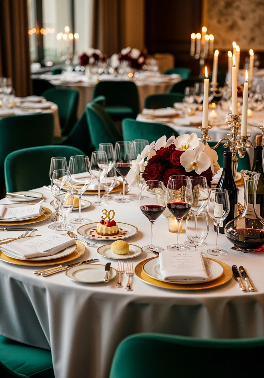 Upscale Dinner Reservation - 30th Birthday Ideas for Women: The Ultimate Party Plan