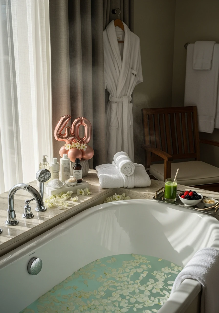 Book a Full Spa Weekend - 40th Birthday Ideas for Women: The Ultimate Party Plan