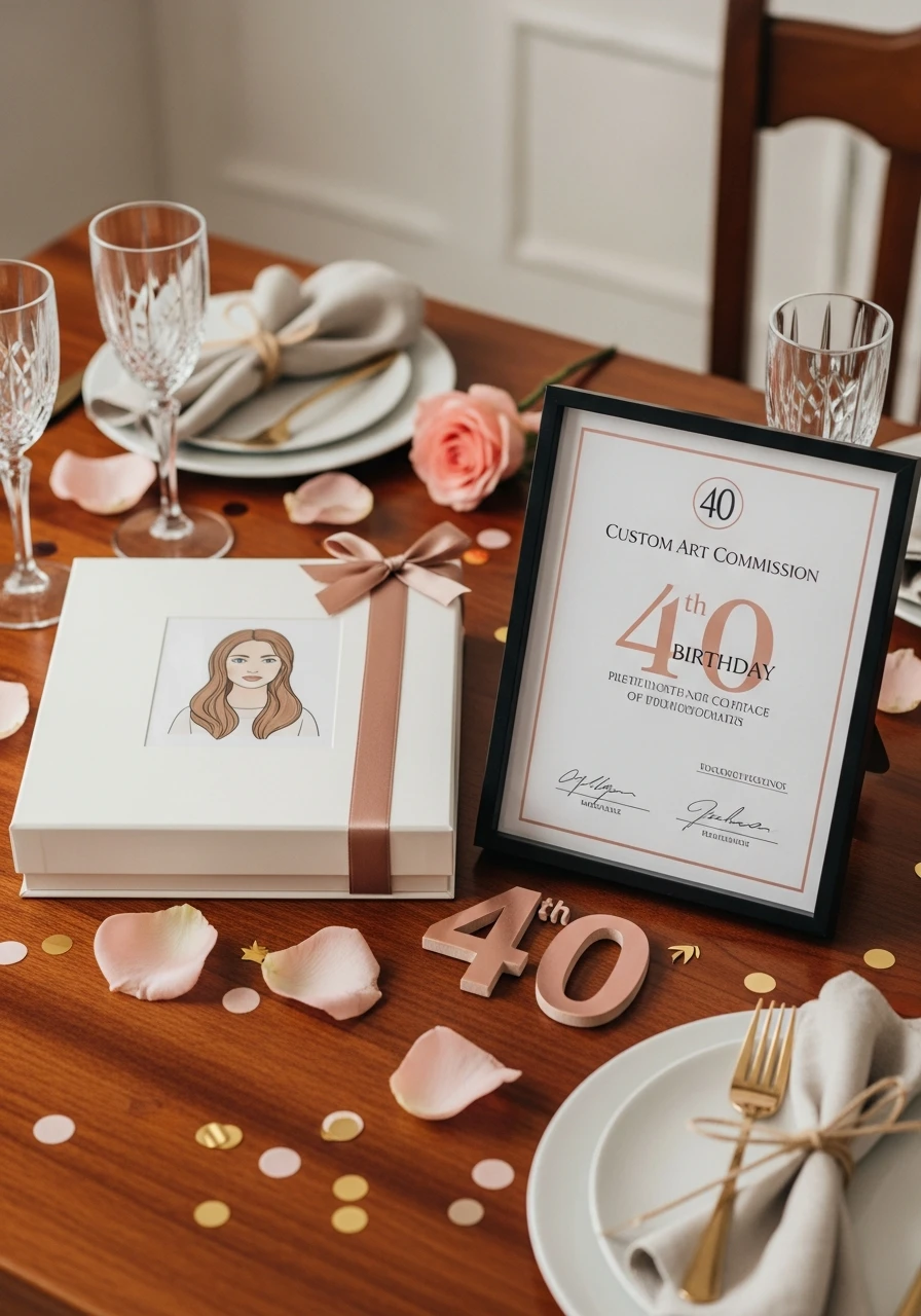 Commission Custom Artwork - 40th Birthday Ideas for Women: The Ultimate Party Plan