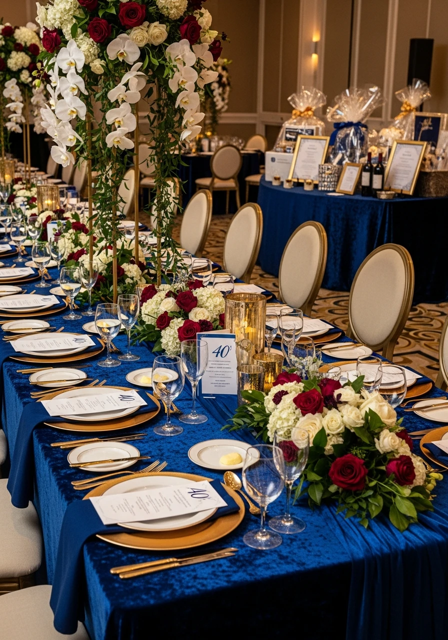 Host a Gala Dinner - 40th Birthday Ideas for Women: The Ultimate Party Plan