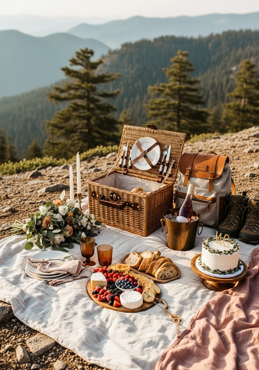 Hike Followed by Picnic - 40th Birthday Ideas for Women: The Ultimate Party Plan