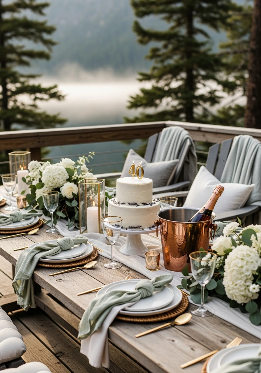 Escape to a Nature Retreat - 40th Birthday Ideas for Women: The Ultimate Party Plan