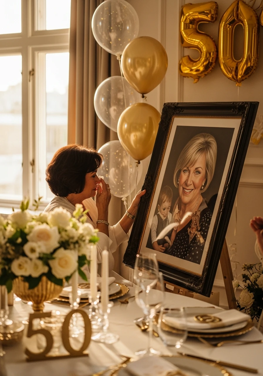 Custom Portrait Art - 50th Birthday Ideas for Women: Your Ultimate Party Plan