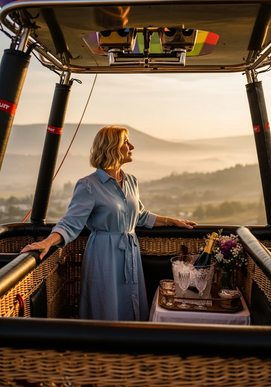 Hot Air Balloon Ride - 50th Birthday Ideas for Women: Your Ultimate Party Plan