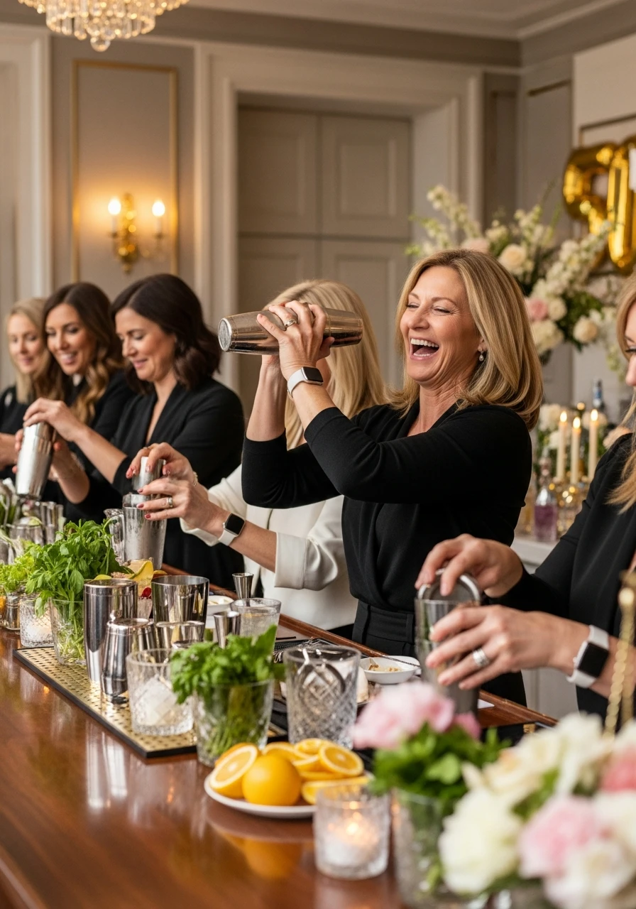 Mixology Class - 50th Birthday Ideas for Women: Your Ultimate Party Plan