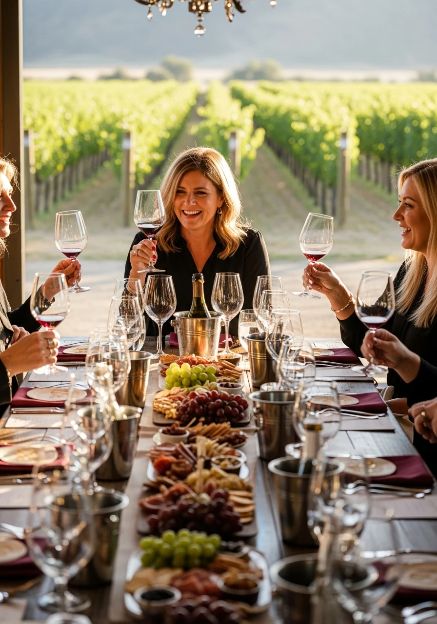 Vineyard Tour and Tasting - 50th Birthday Ideas for Women: Your Ultimate Party Plan