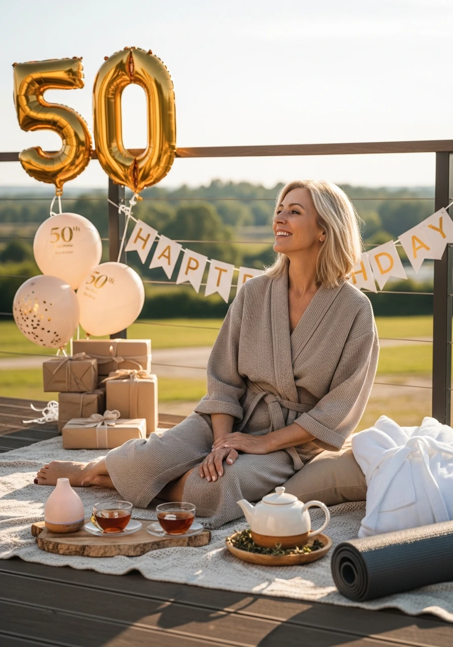 Book a Wellness Retreat - 50th Birthday Ideas for Women: Your Ultimate Party Plan
