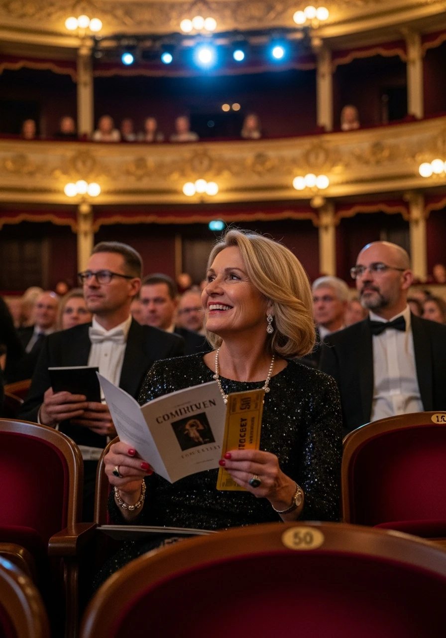 Tickets to a Live Show - 50th Birthday Ideas for Women: Your Ultimate Party Plan