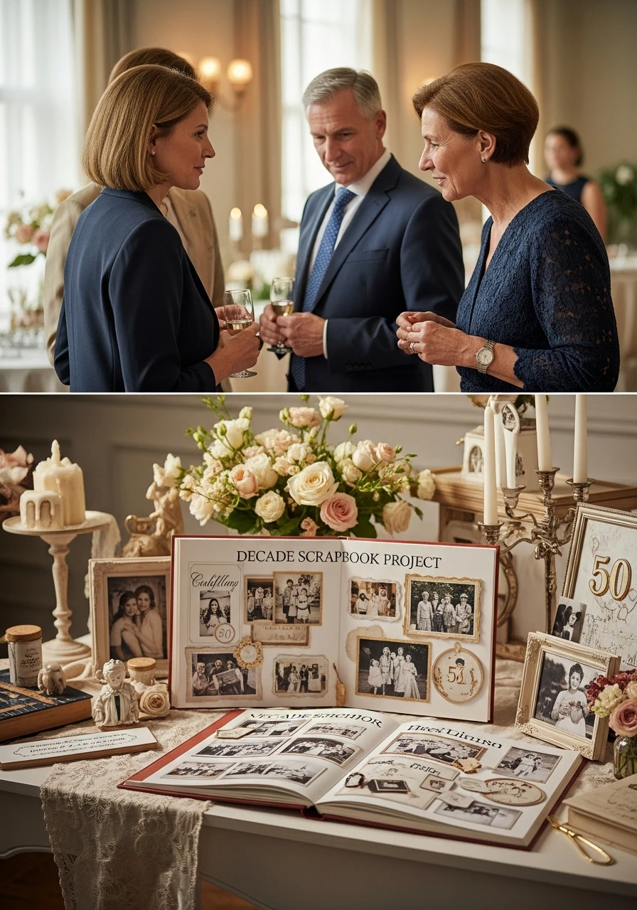 Decade Scrapbook Project - 50th Birthday Ideas for Women: Your Ultimate Party Plan