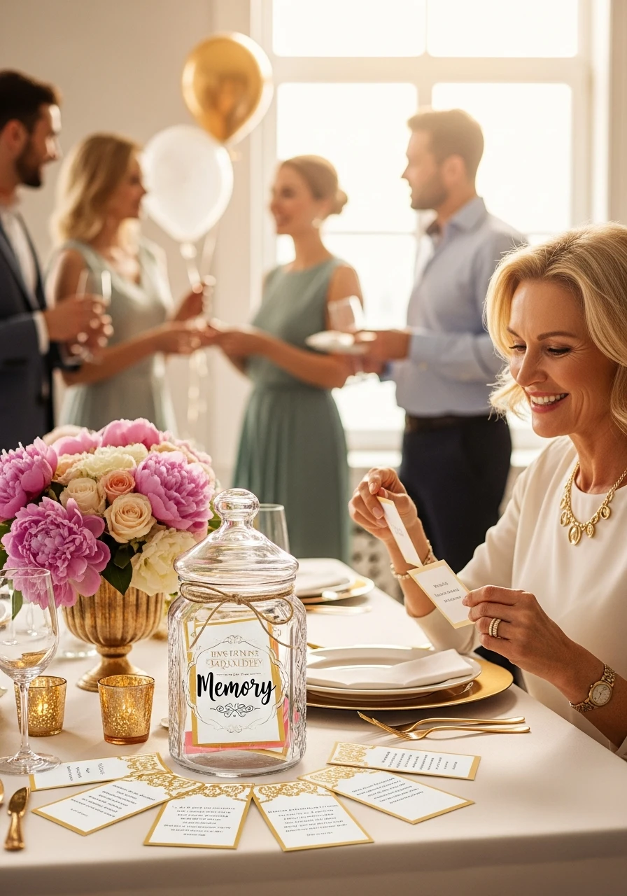 Memory Jar Wishes - 50th Birthday Ideas for Women: Your Ultimate Party Plan