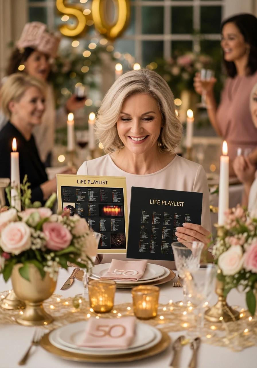 Make a Life Playlist - 50th Birthday Ideas for Women: Your Ultimate Party Plan
