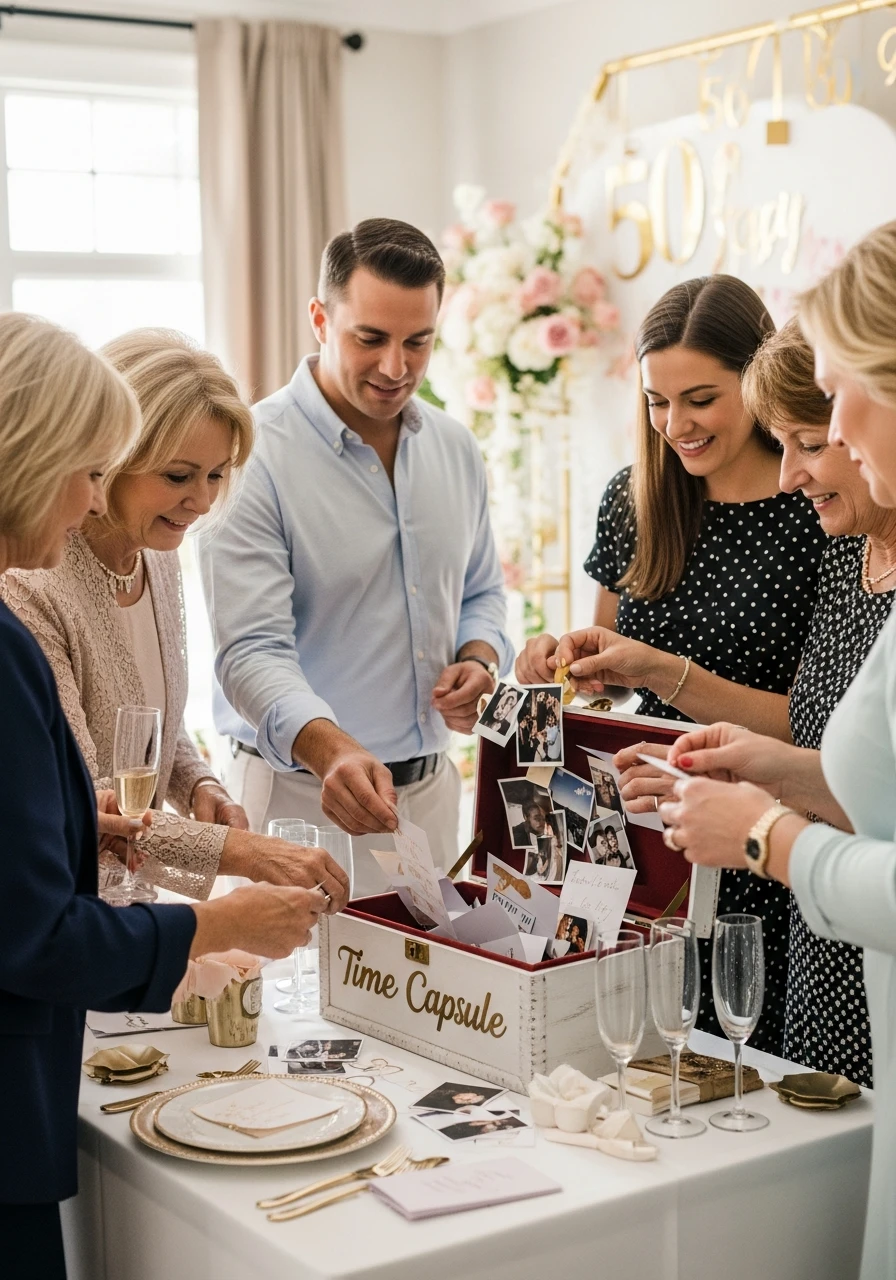 Build a Time Capsule - 50th Birthday Ideas for Women: Your Ultimate Party Plan