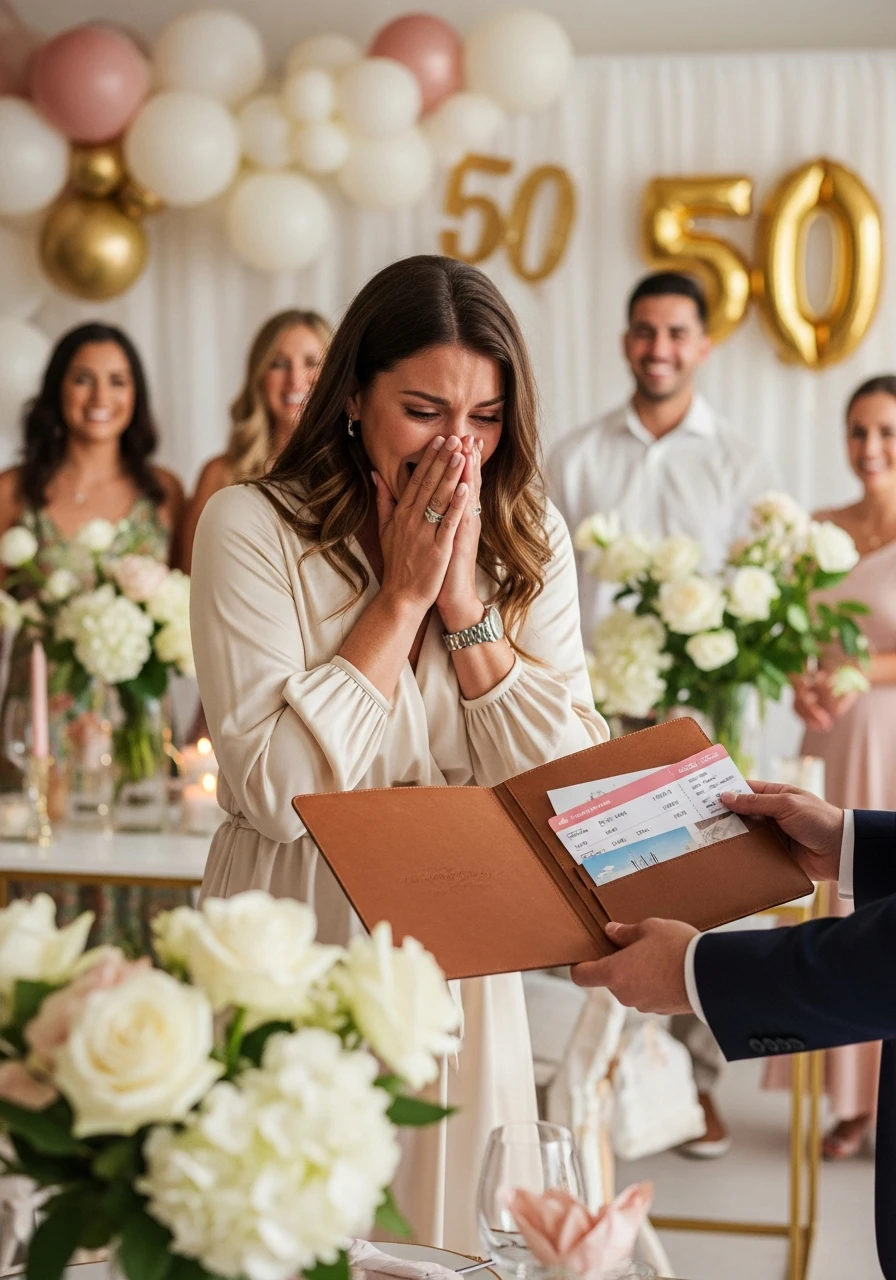 Surprise Trip Reveal - 50th Birthday Ideas for Women: Your Ultimate Party Plan