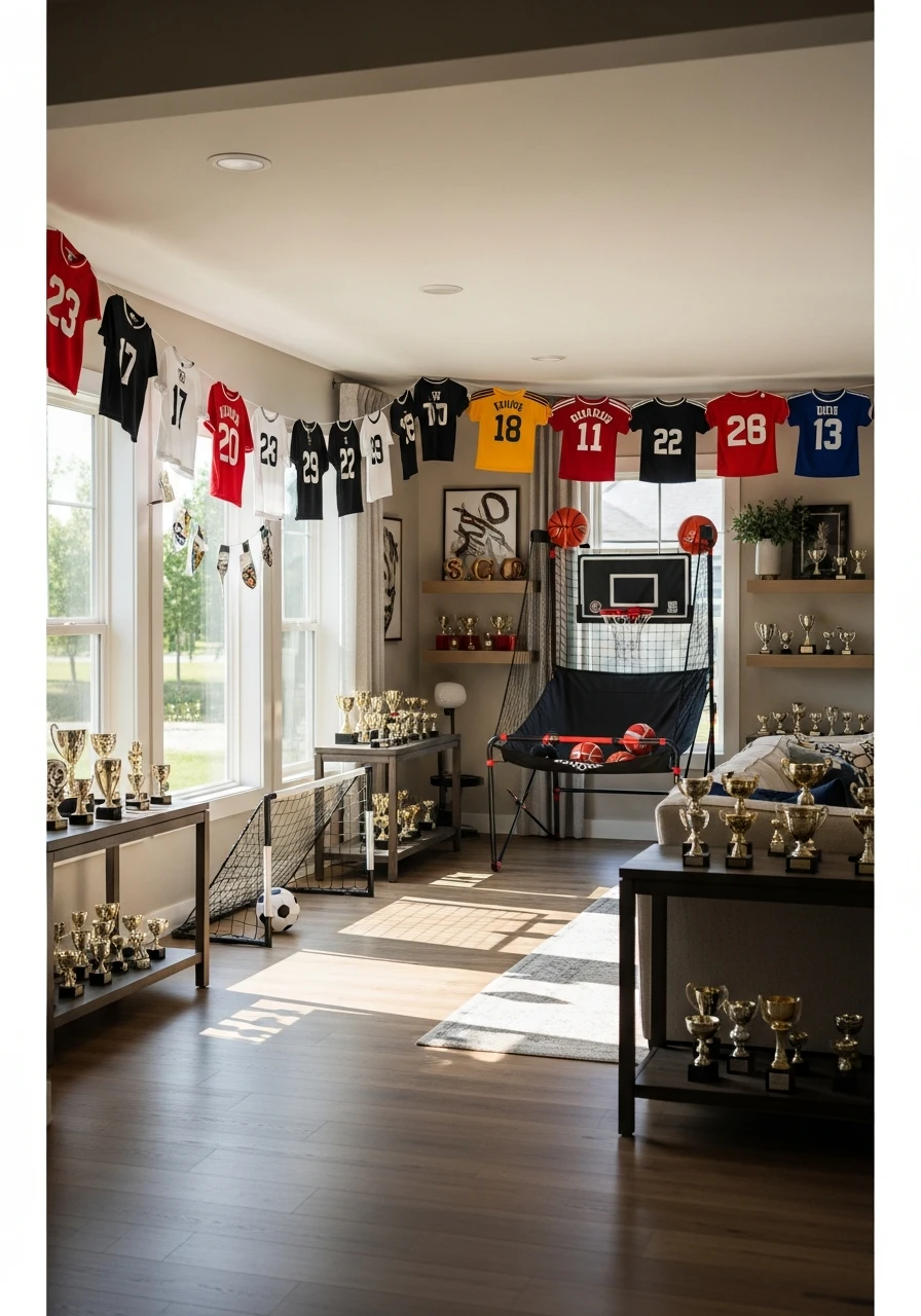 Sports Themed Graduation Party