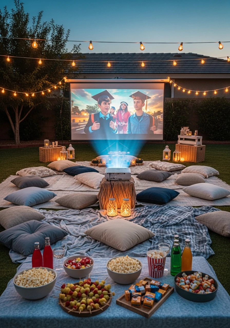 Outdoor Movie Night Party