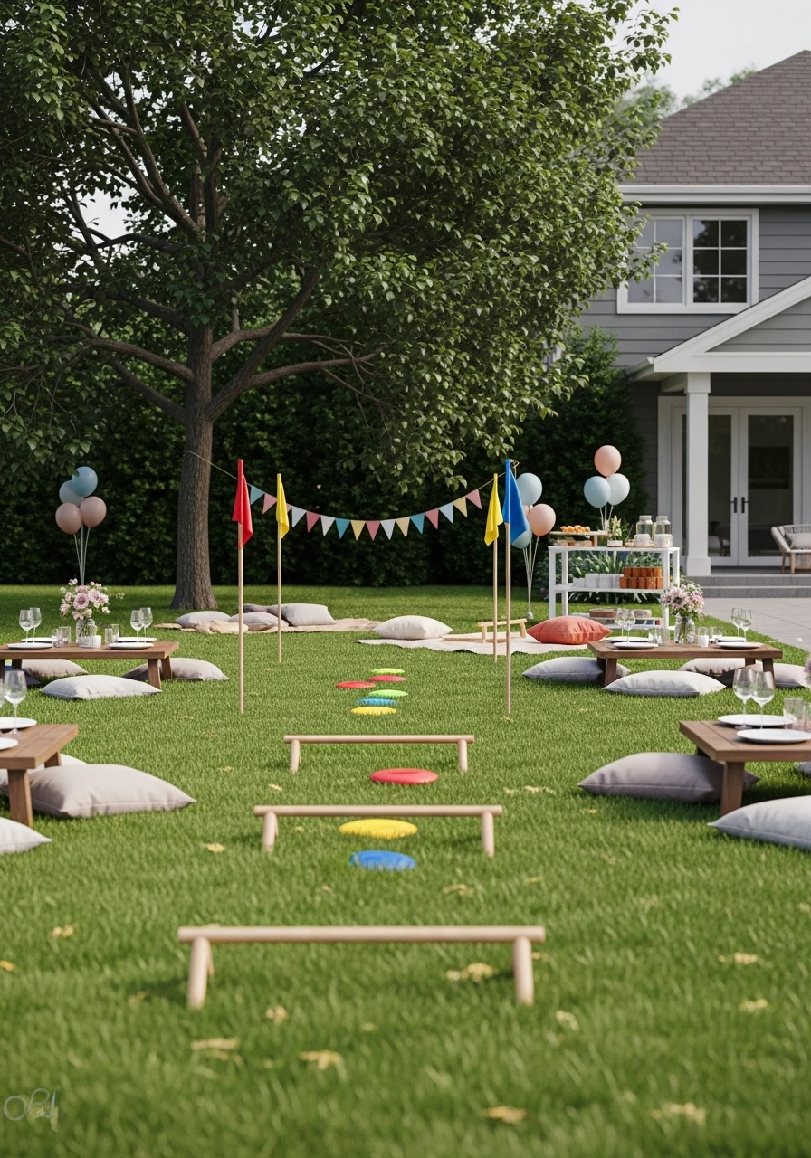 Classic Outdoor Games Gathering