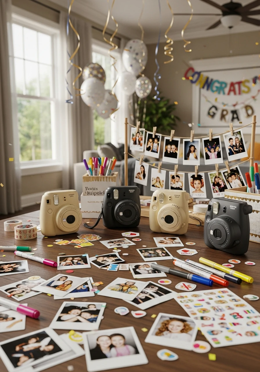 Instant Photo Keepsake Station