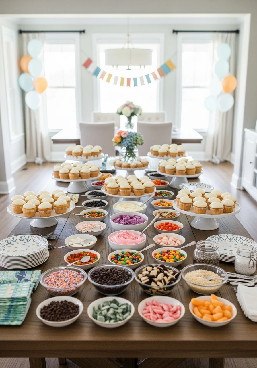 Cupcake Decorating Party